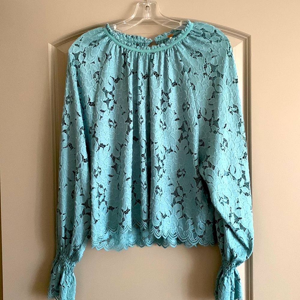 Free People lace blouse